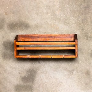 Sheesham Wood Bar Cabinet | Brown - Image 2