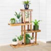 Urban Plant four Tier Wooden Stand for Home Decor
