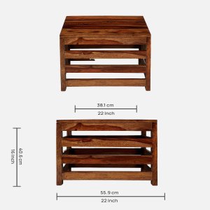 Square Coffee Table - Image 2